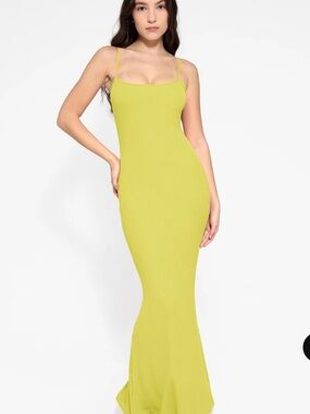 Shapewear Modal Slimming Maxi Slip Dress  built in Shapewear